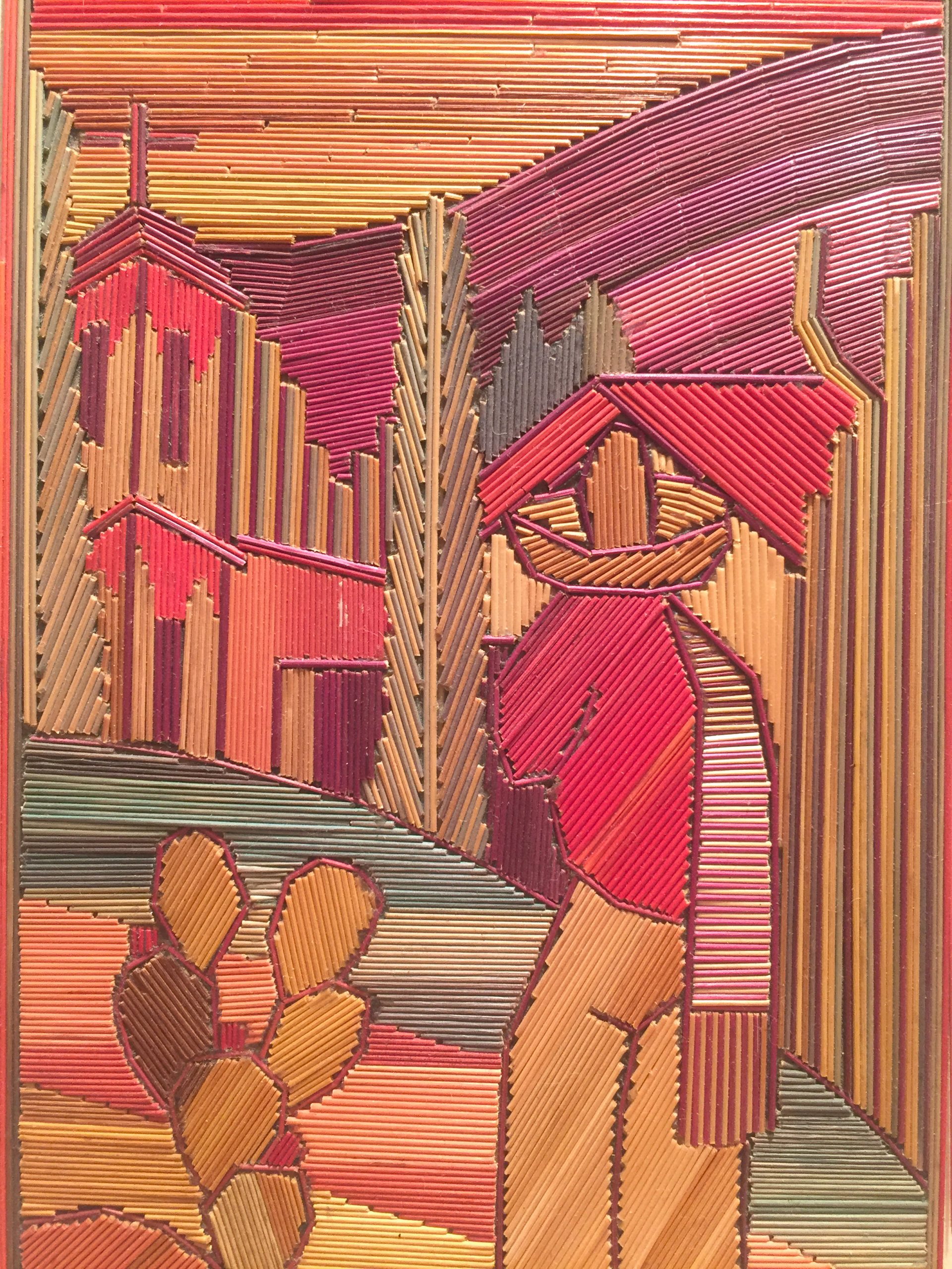 tableau paysage rural popotillo